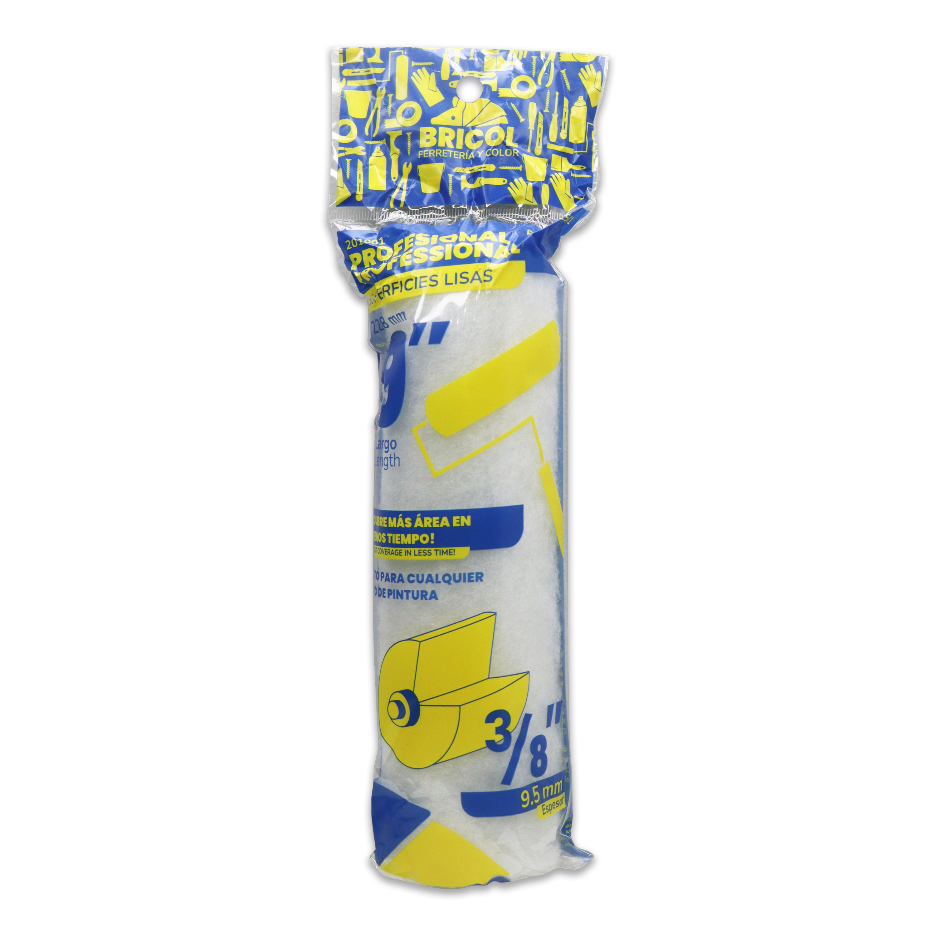 REPUESTO PARA RODILLO 9' 3/8',9.5mm